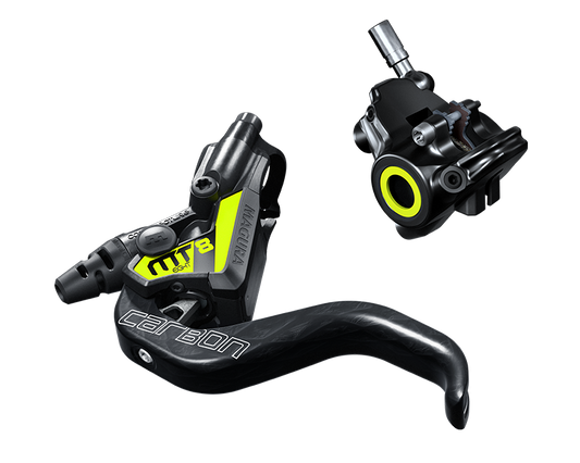 MAGURA MT8SL FM 碳纖碟煞二活塞(平面安裝式鮑魚)-單邊/ MAGURA MT8SL FM SINGLE BRAKE HC CARBON 1-FINGER L/R (FLATMOUNT)