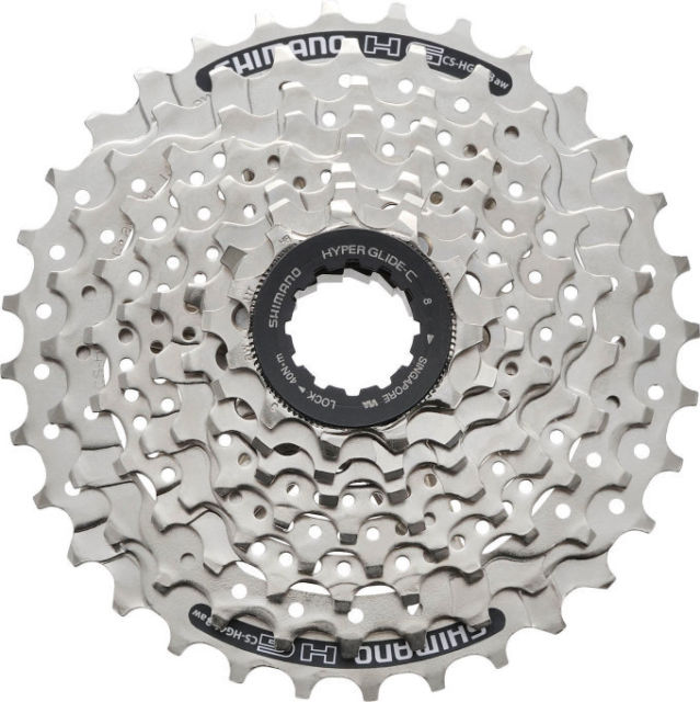 SHIMANO 八速波牙-CS-HG41-8-11-34T / SHIMANO 8 SPEED CASSETTE-CS-HG41-8-11-34T