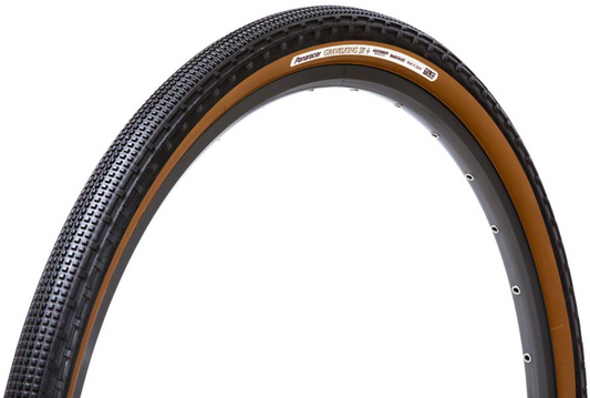 PANARACER GRAVELKING SK可摺呔TLR-700X38C-黑啡 / PANARACER GRAVELKING SK PLUS TLR-BlACK/BROWN-700X38C