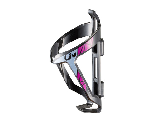 LIV PROWAY 碳纖水壺架~黑/銀/紫色 / LIV PROWAY COMPOSITE CAGE BLACK/SILVER/PURPLE