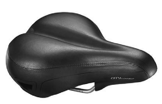 GIANT CONNECT CITY UNISEX 座位~黑色 / GIANT CONNECT CITY UNISEX SADDLE~BLACK