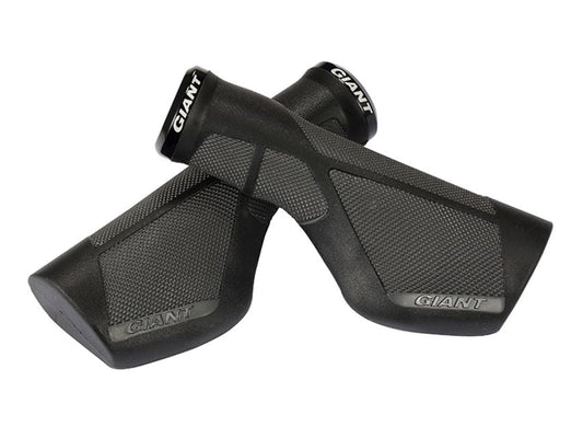 GIANT ERGO MAX LOCK-ON 有鎖手筒~黑/灰 / GIANT ERGO MAX LOCK-ON GRIP~BLACK/GRAY