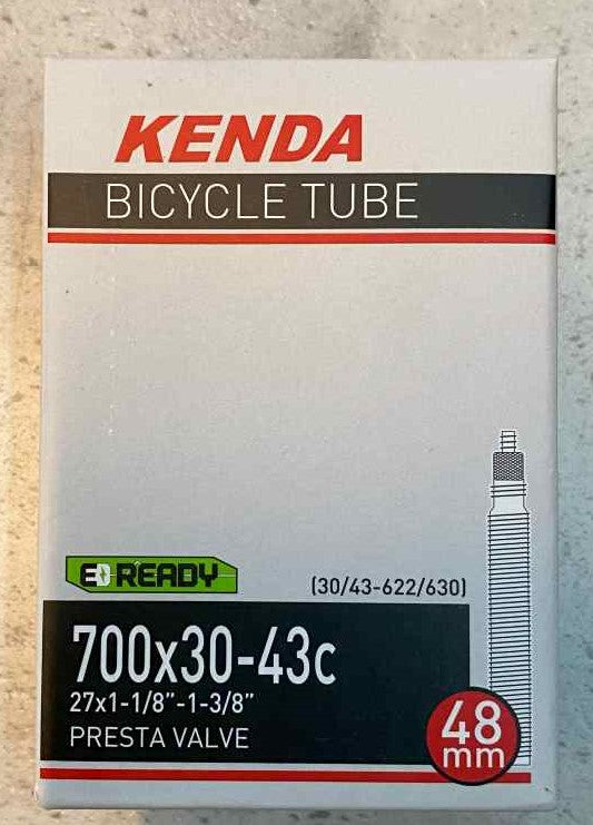 KENDA 內胎 700X30/43C F/V 48MM(35/43-622630)/ KENDA TUBE 700X30/43C F/V 48MM(35/43-622630)