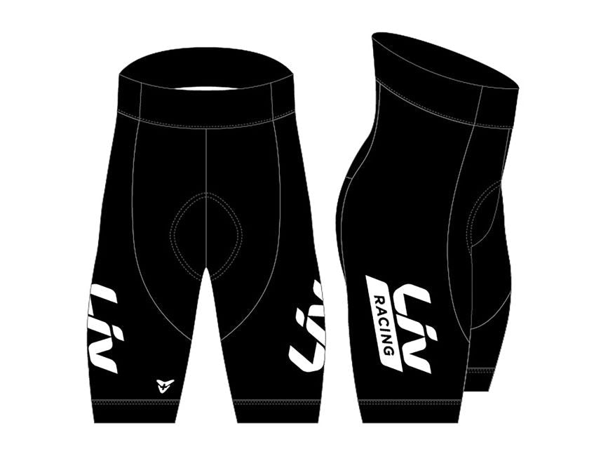 LIV RACING WORLDTEAM REPLICA BRONZE 單車短褲 / LIV RACING WORLDTEAM REPLICA BRONZE SHORTS~BLACK