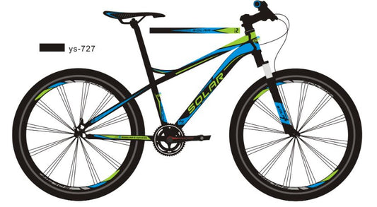 SOLAR RT-21 21波鋁合金V 制山地車-24" / SOLAR RT-21 21 SPD ALLOY V MTB BIKE-24"