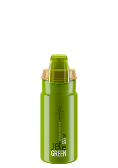 ELITE JET GREEN PLUS 有蓋水壺 -綠色-550ML / ELITE JET GREEN PLUS BOTTLE -GREEN-550ML